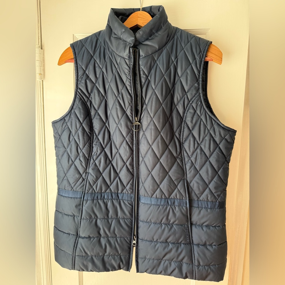 Barbour Women’s Quilted Vest Size 12 NWOT
